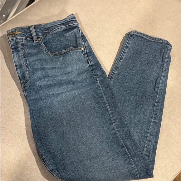 LOFT Denim - LOFT Blue Skinny Stretch Jeans Faded Look